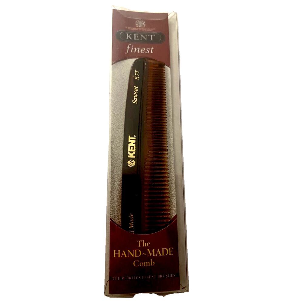 Kent Finest Comb‎ A R7T Coarse/Fine Sawcut Hand-Made New
